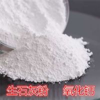 正宗生石灰粉氧化钙水产养殖消毒净化水质树木刷白驱虫杀菌50斤 25公斤正宗生石灰