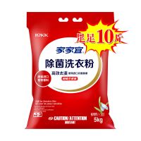 家家宜 洁净洗衣粉持久清洁净白去渍洗衣粉蝴蝶兰香 5kg家庭装 304洁净去渍粉5kg*1袋