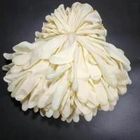 A级高弹性一次性乳胶手套防滑劳保防护橡胶加厚工业维修防水防油 乳胶高弹性10只装[不够用] S[小号女士码]