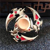 王者荣耀指尖陀螺吕布赵云韩信诸葛亮3叶金属轴承转动减压玩具 韩信国士无双