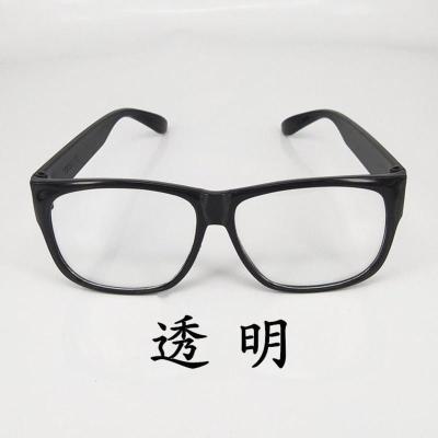 电焊眼镜劳保眼镜防护眼镜平光眼镜太阳镜 打沙护目镜五色可选 透明5副装