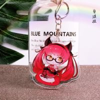 王者荣耀周边亚克力貂蝉小乔安琪拉蔡文姬嫦娥大乔双面挂件钥匙扣[8月15日发完] 高度约6cm 安琪拉