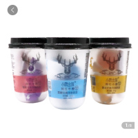鹿角巷小鹿出抹冷水泡奶茶三连杯81g*3(新)