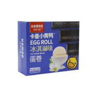 咔啰卡曼小黄鸭冰淇淋味蛋卷64克