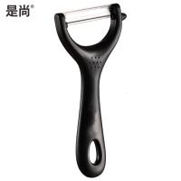 是尚 平口黑色削皮器 长15CM 宽5CM 10把装/件