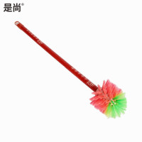 是尚 木柄硬不锈钢柄毛厕所刷卫生间清洁个塑料圆头方头厕所刷角