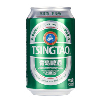 青岛九度330ml听