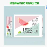 粒汁健柚见青柠复合果汁饮料500ml*15