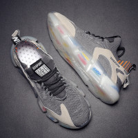 枫述男鞋2021年新款潮百搭夏季透气爆米花休闲跑步鞋子男运动潮鞋薄款