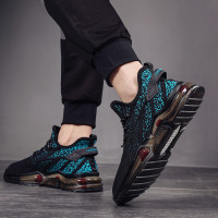 枫述男鞋2021年运动休闲ins百搭老爹夏季透气跑鞋爆米花网面男士潮鞋