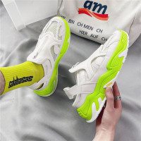 枫述ins潮牌老爹男鞋子夏季透气网面懒人潮鞋运动休闲网鞋2021年新款