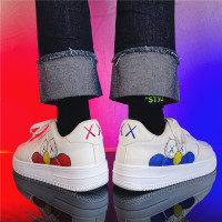 枫述小白鞋男2021夏季新款百搭圆头男士板鞋港风休闲增高鞋子男潮鞋