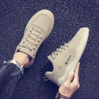 枫述鞋子男潮鞋2021春季新款工装鞋韩版潮流百搭板鞋大头鞋复古马丁靴