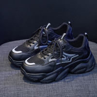 枫述老爹鞋女ins显脚小2022春季新款运动休闲厚底松糕小白鞋透气百搭