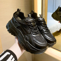 枫述老爹鞋女ins潮百搭2022春季新款网红炸街厚底小白鞋运动鞋