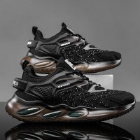 枫述爆米花男鞋冬季2022新款运动老爹鞋男ins潮青少年休闲百搭鞋