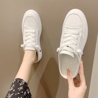 枫述半拖女夏平底2022新款百搭休闲网红时尚外穿包头懒人无后跟