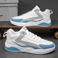 枫述华璐琦男鞋冬季2021年新款青少年白色板鞋百搭软底运动休闲增高小白潮鞋