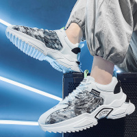 枫述华璐琦男鞋2021新款冬季潮流百搭青少年国潮运动休闲内增高老爹ins潮鞋