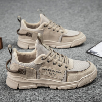 述雅2021新款秋季马丁靴男低帮英伦户外登山工装潮鞋潮流百搭休闲板鞋