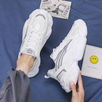 述雅男鞋2021新款春季老爹ins潮鞋韩版潮流百搭男士运动休闲透气板鞋