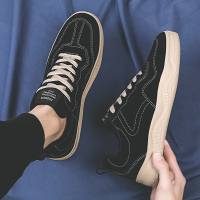述雅男鞋2021新款夏季透气低帮帆布板鞋潮流男士休闲潮鞋百搭布鞋夏天