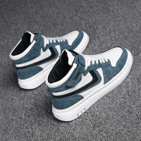 述雅2021年新款男鞋子夏季透气运动休闲潮鞋男士潮流百搭防臭学生板鞋