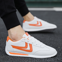 述雅2021新款春季男鞋韩版潮流男士透气休闲潮鞋百搭学生小白帆布板鞋