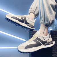 述雅网红潮牌老爹ins溶解鞋男2021夏季新款帆布复古运动休闲透气男鞋