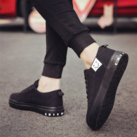 述雅2021春季新款精神小伙春秋男鞋帆布休闲韩版潮流板鞋百搭夏季潮鞋