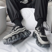 述雅老爹鞋男ins潮学生韩版潮流网红港风百搭鞋子复古潮牌运动休闲鞋