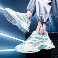 述雅冬季男鞋新款潮男休闲运动鞋男士增高鞋潮流保暖老爹鞋ins男潮鞋