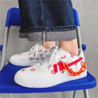 述雅2021秋季新款男生韩版白搭休闲鞋透气运动潮流男士鞋子