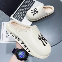 述雅棉拖鞋男款冬季家用室内保暖家居东北加绒雪地靴防寒棉鞋