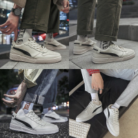 苏芈复古板鞋男2021春季新款韩版潮流男士运动休闲学生百搭低帮小白鞋