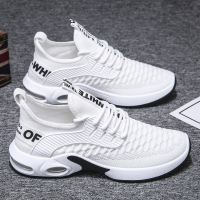 苏芈春季男鞋百搭运动休闲跑步气垫鞋男士2021新款夏季透气小白鞋潮鞋