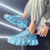 苏芈男士老爹鞋ins潮鞋男韩版潮流夏季透气百搭学生休闲雾霾蓝运动鞋