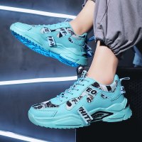 苏芈运动鞋男秋季透气男鞋2021新款港风老爹鞋男ins潮流男士休闲鞋子