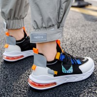 苏芈华璐琦男鞋2021秋季新款百搭网面跑步鞋青少年男生韩版气垫休闲运动潮鞋