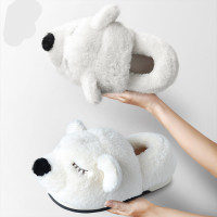 苏芈棉拖鞋2021新款女包跟秋冬季新款软底保暖居家毛绒卡通可爱情侣棉鞋男