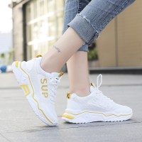 苏芈2022秋季新款休闲运动鞋秋款女鞋潮鞋网面透气小白鞋子百搭老爹鞋