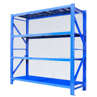 衡爵HJ-HJ货架仓储家用货物架储物架仓库货架置物架落地展示架多层铁架 120*50*200