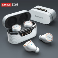 联想(Lenovo) LP12白色 真无线蓝牙耳机 入耳式跑步运动游戏耳机 重低音音乐耳机 手机通用