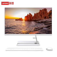 联想(Lenovo)AIO520 23.8英寸高清 一体机台式电脑 商务办公家用网课(酷睿 i3-1115G4 8G 512G固态 Win11 无线键鼠)白色