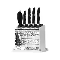 [HRB]帝伯朗 TIBORANG 乐章系列抗菌刀具六件套