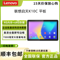 联想(Lenovo) 启天K10C 10.1英寸 4G+64G WIFI版 高清全面屏高清影音娱乐办公商用网课教育轻薄便携平板电脑 灰色