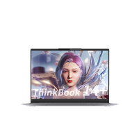 联想 ThinkBook 14+ 2023 R7-7840H 16G 1TB SSD 2.8K 90Hz高刷 AMD锐龙标压笔记本电脑 14英寸标压轻薄办公本 灰色