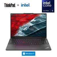 联想 ThinkPad E16 2024款 Ultra 7 155H 32G内存 1TB固态 集显 2.5K屏 高色域 16英寸 商务办公 手提轻薄 笔记本电脑 黑色