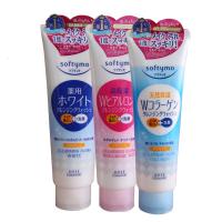 [日本原装进口]KOSE高丝softymo卸妆洗面奶女二合一深层清洁毛孔保湿洁面乳
