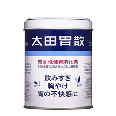 日本直邮 太田胃散210g铁罐装消化不良肠胃病药胃痛疼反酸胃胀